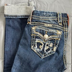 Rock revival straight jeans